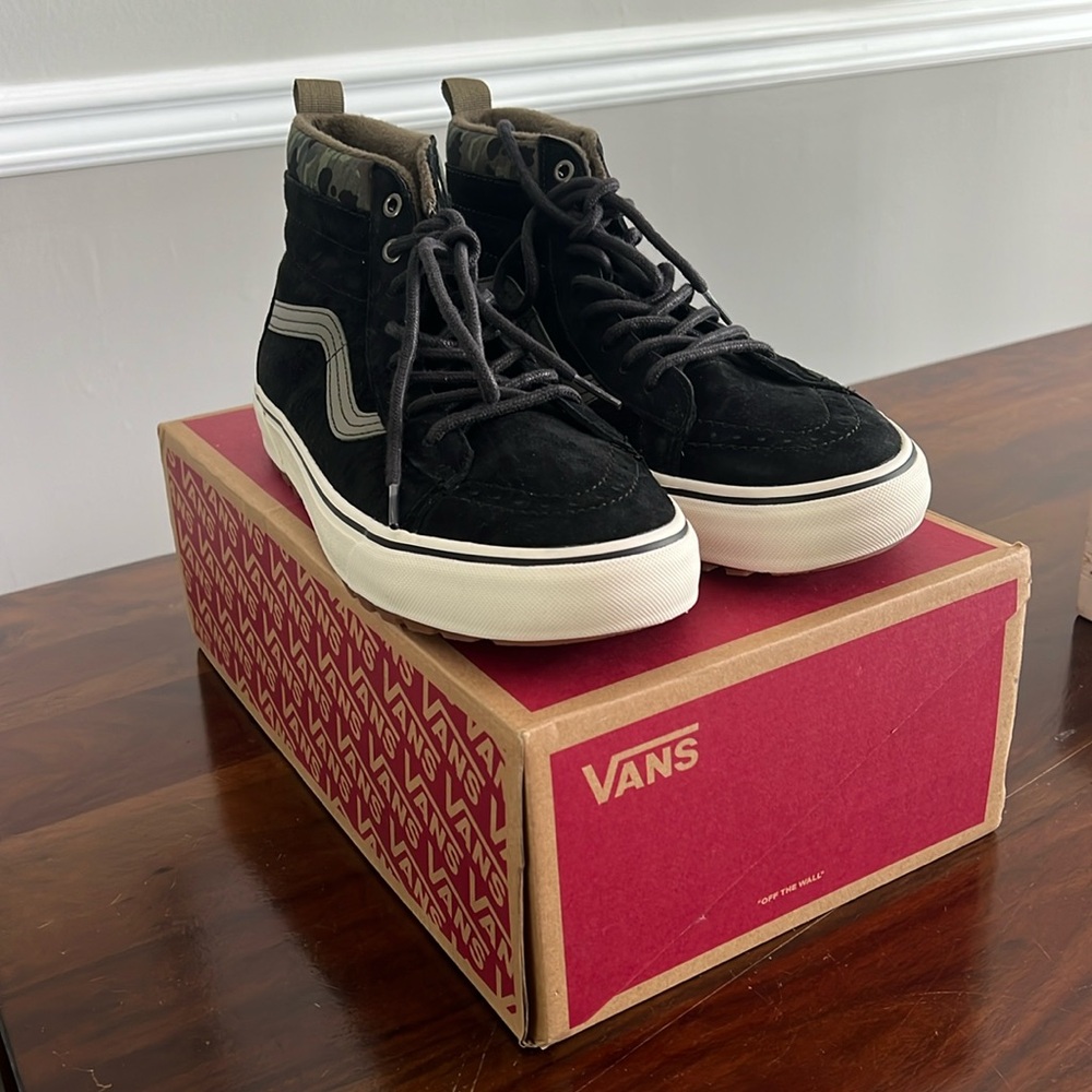 VANS Sk8-Hi MTE-1 Rain Camo Black/Marshmallow